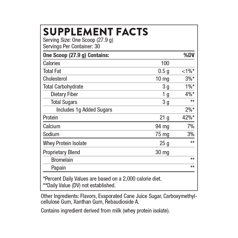 Whey protein Vainila