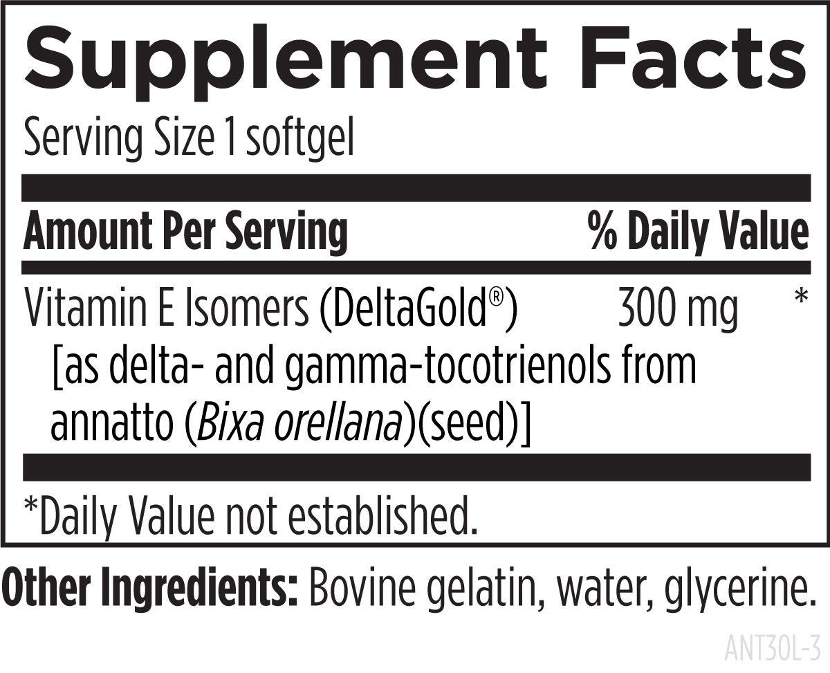 Annatto E 300 mg 30 softgels