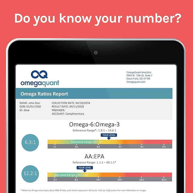 Omega Quant Omega-3 Index Plus