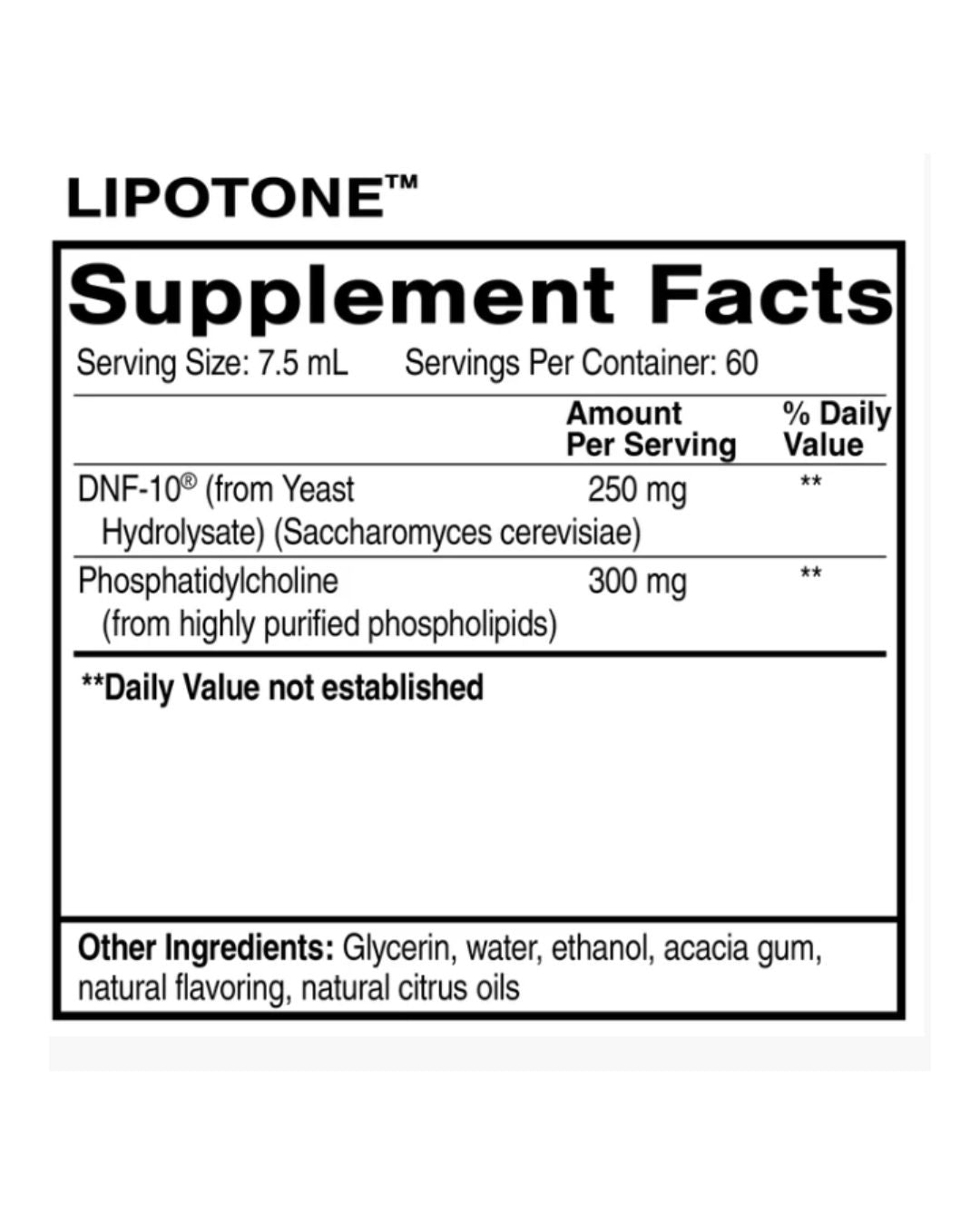 Lipotone™ 450 ml.