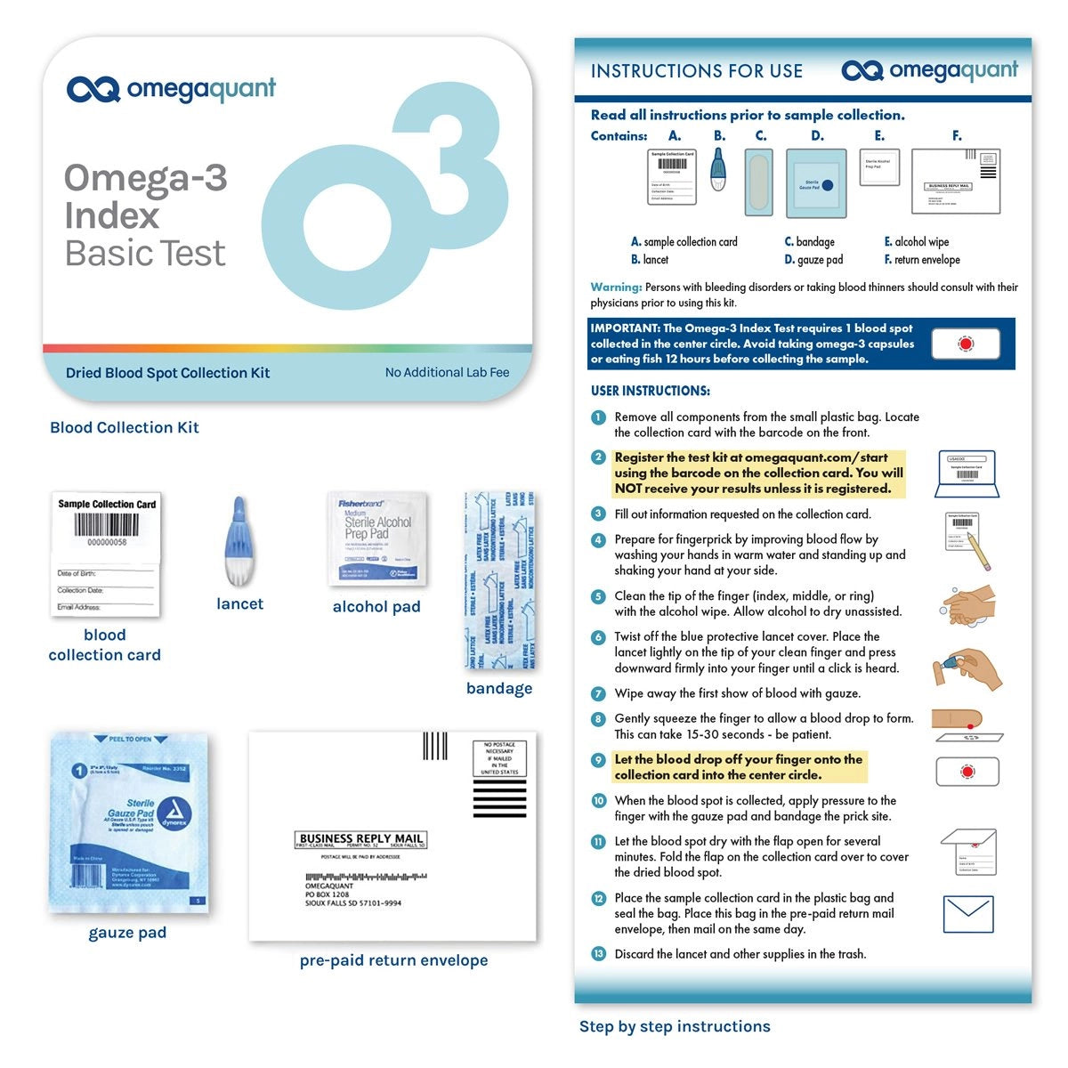 Omega 3 Basic test