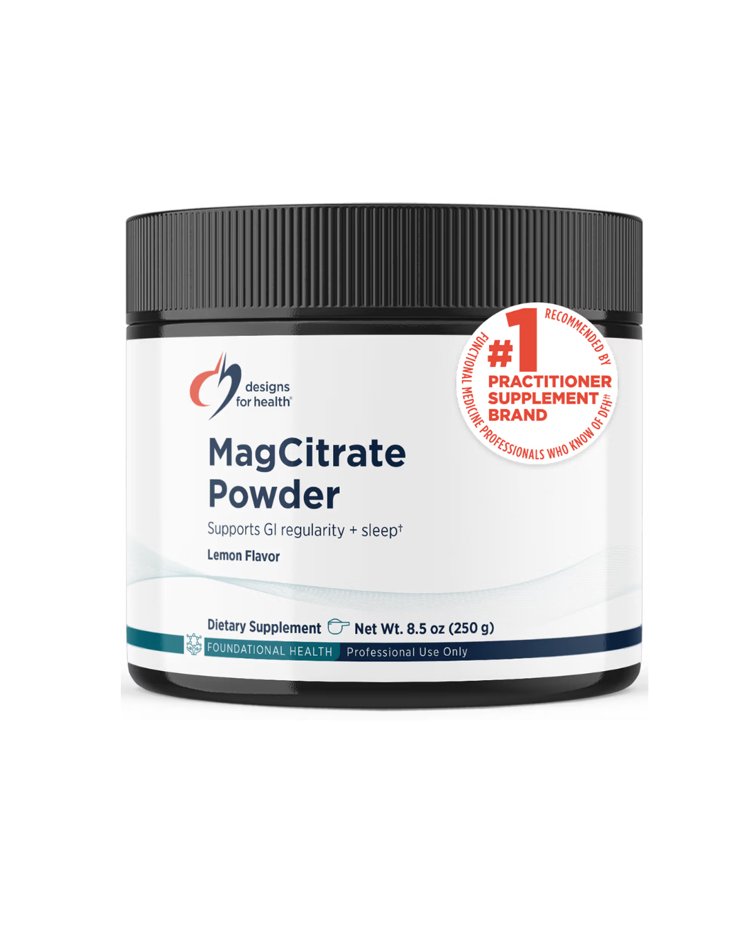 Designs for Health MagCitrate Polvo 240g