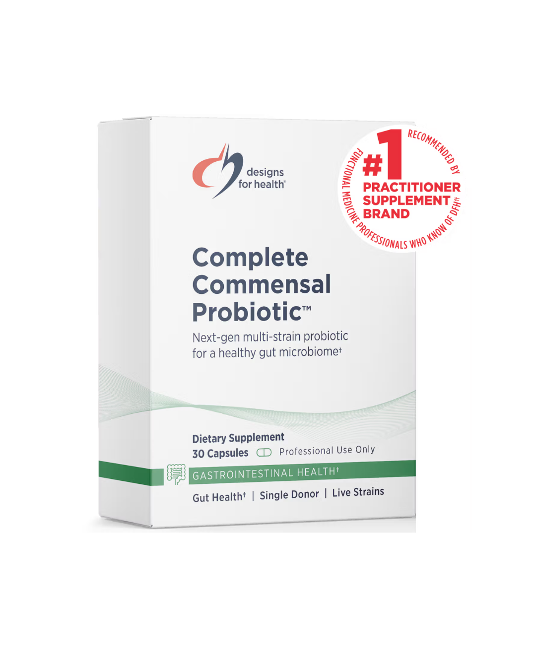 Designs for Health Complete Commensal Probiotic — Bacterias Comensales
