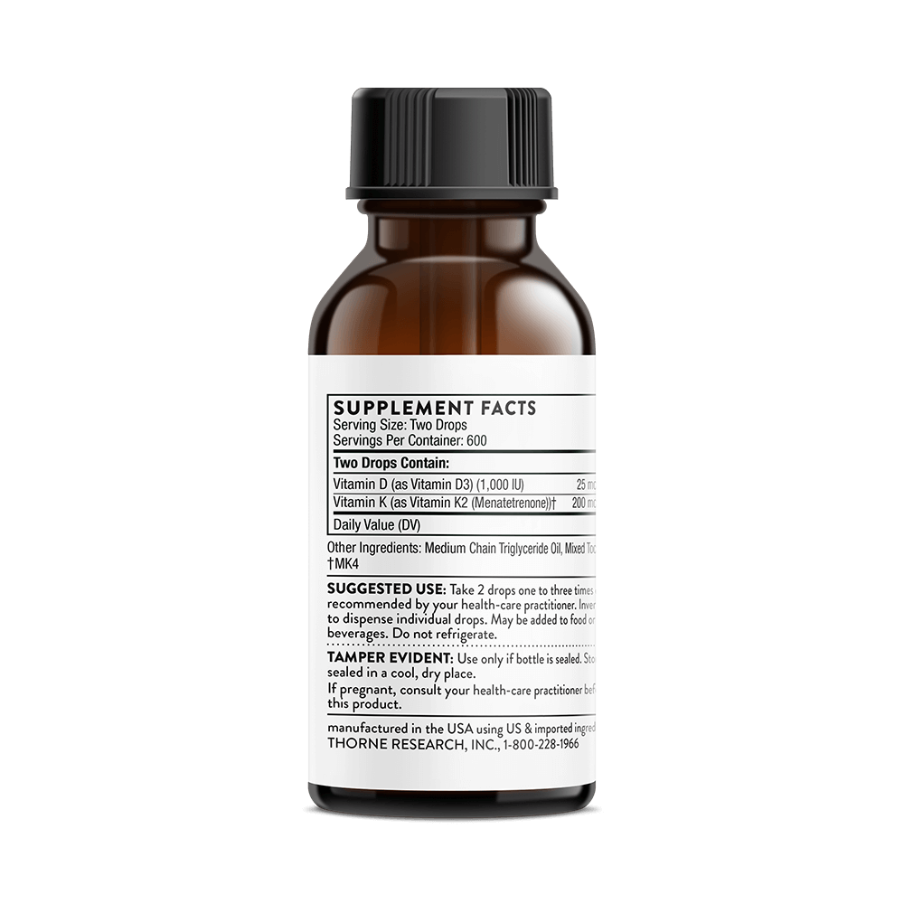 Vitamina D + K2 liquida