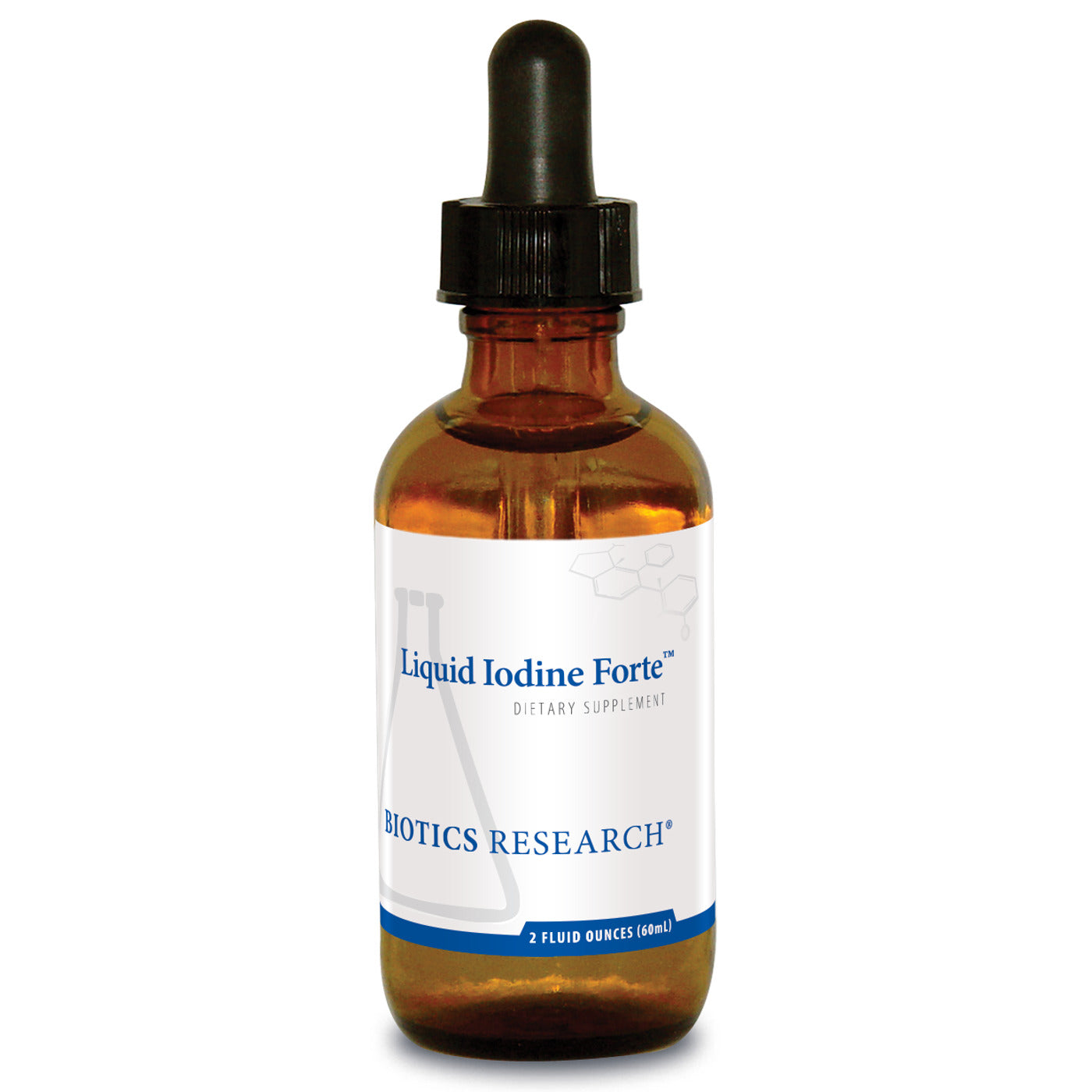 Biotics Research Liquid Iodine Forte, 60 ml