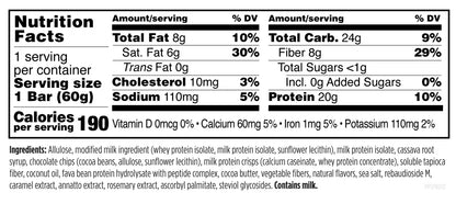 Designs for Health Performance Peptides PRO Bar — 20 g Proteína + PeptiStrong 2,4 g · 12 unidades