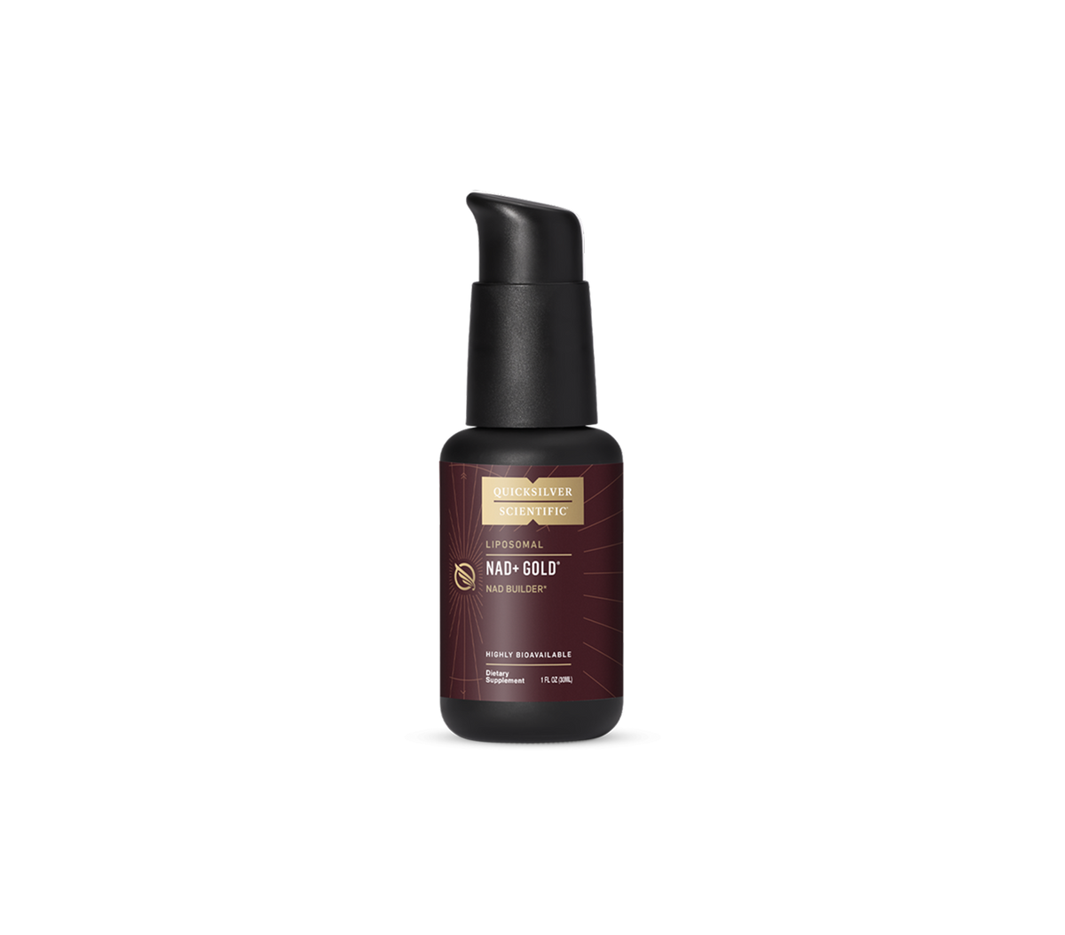 Quicksilver Scientific NAD+ Gold — Liposomal · 30 ml
