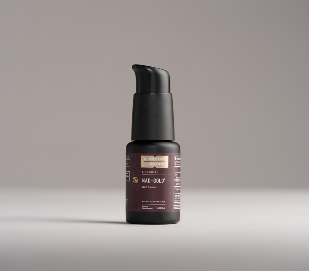 Quicksilver Scientific NAD+ Gold — Liposomal · 30 ml