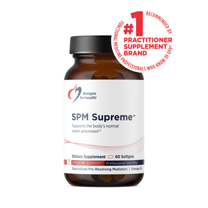 SPM Supreme Designs for Health 60 cápsulas blandas — frasco