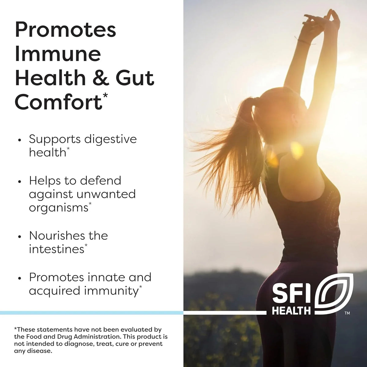 SFI Health Ther-Biotic Complete — Probiótico 12 Cepas · 25 mil millones UFC