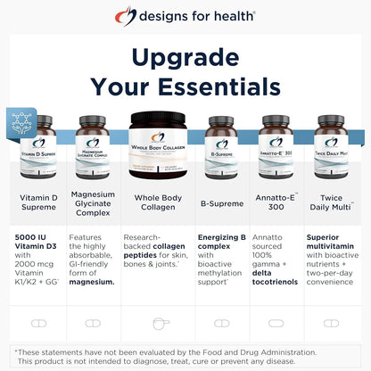 Designs for Health ProbioSpore — Probiótico de Esporas 10 mil millones UFC · Estable sin Refrigeración