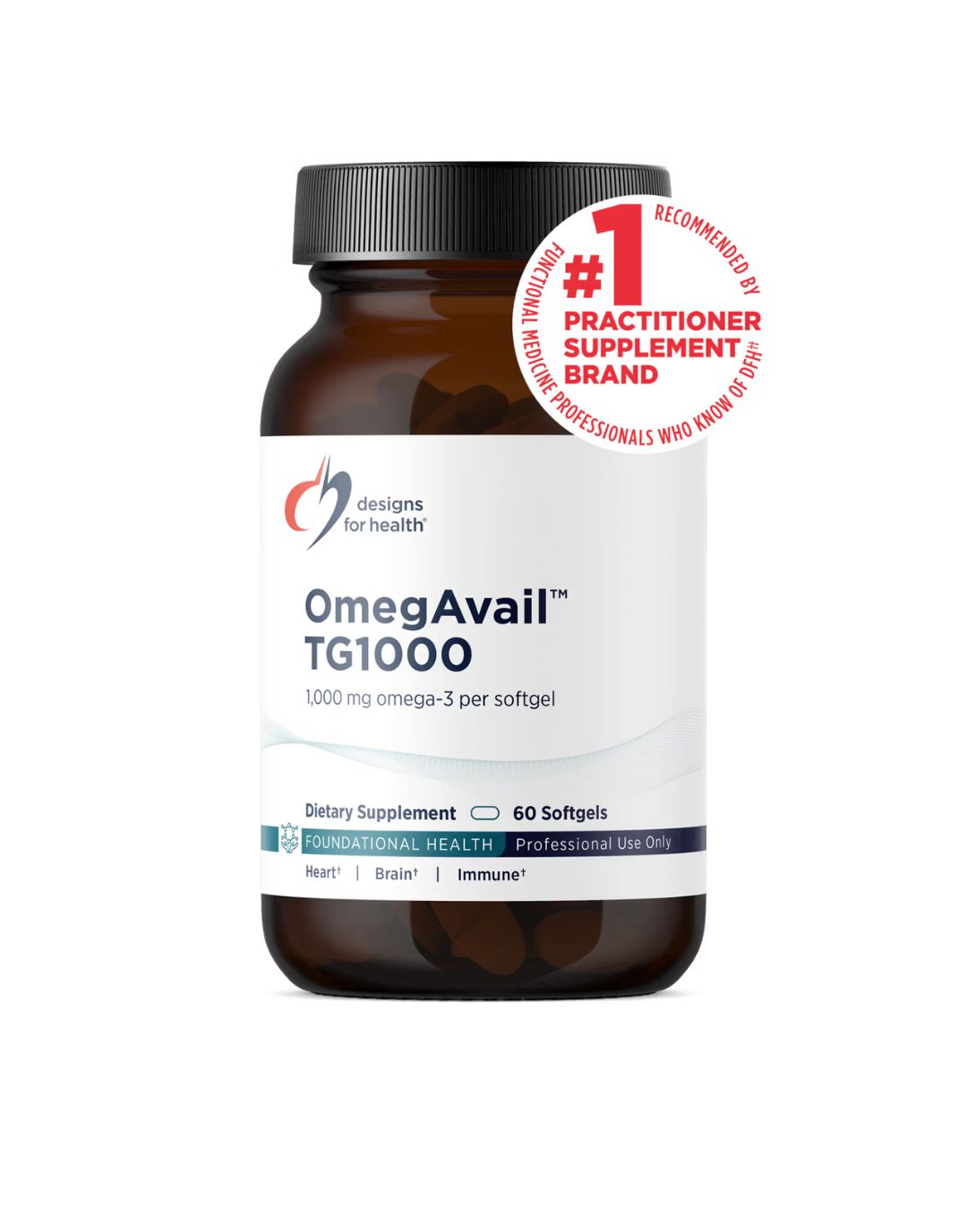 OmegAvail TG1000 Capsulas blandas