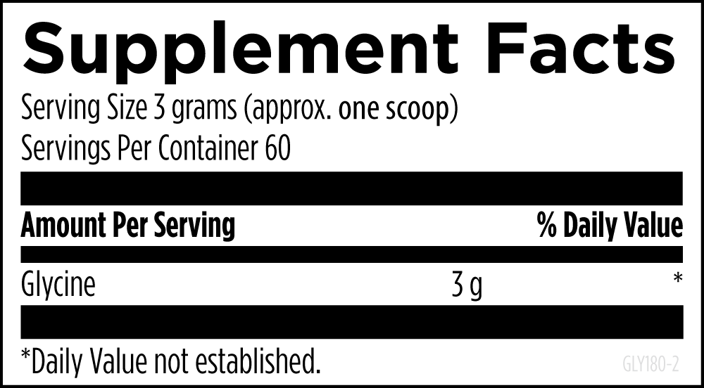 Supplement Facts — etiqueta oficial