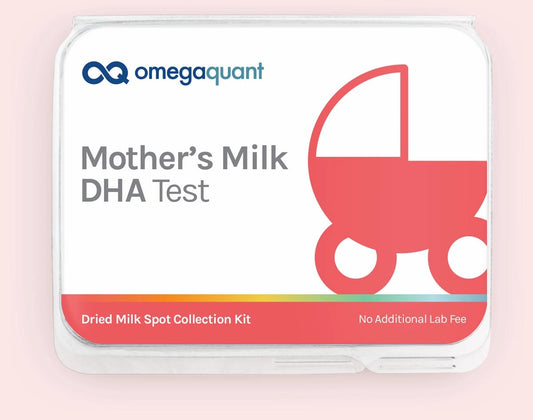 OmegaQuant Mother's Milk DHA — Test de DHA en Leche Materna