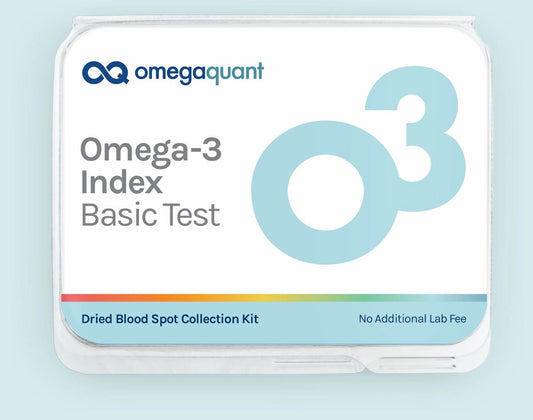 OmegaQuant Omega-3 Index — Test de EPA y DHA en Sangre · Laboratorio CLIA