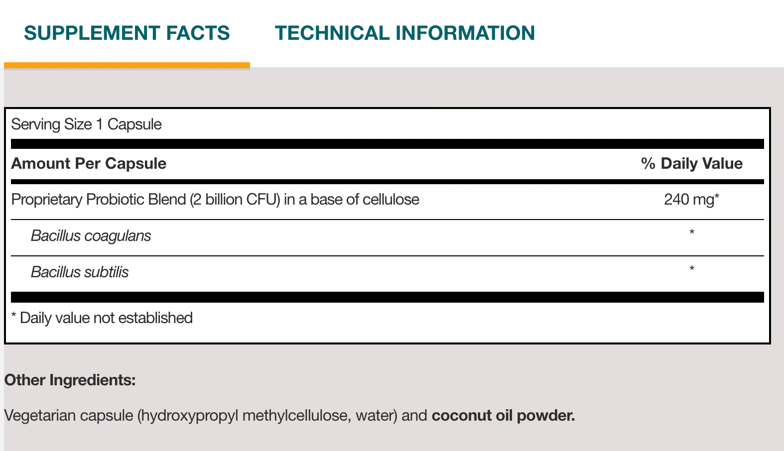 SFI Health Ther-Biotic® Biospora™ 120 caps