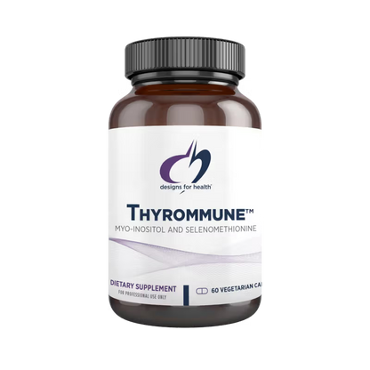 Designs for Health Thyrommune — Selenio 83 mcg + Mio-Inositol 600 mg · 60 cápsulas