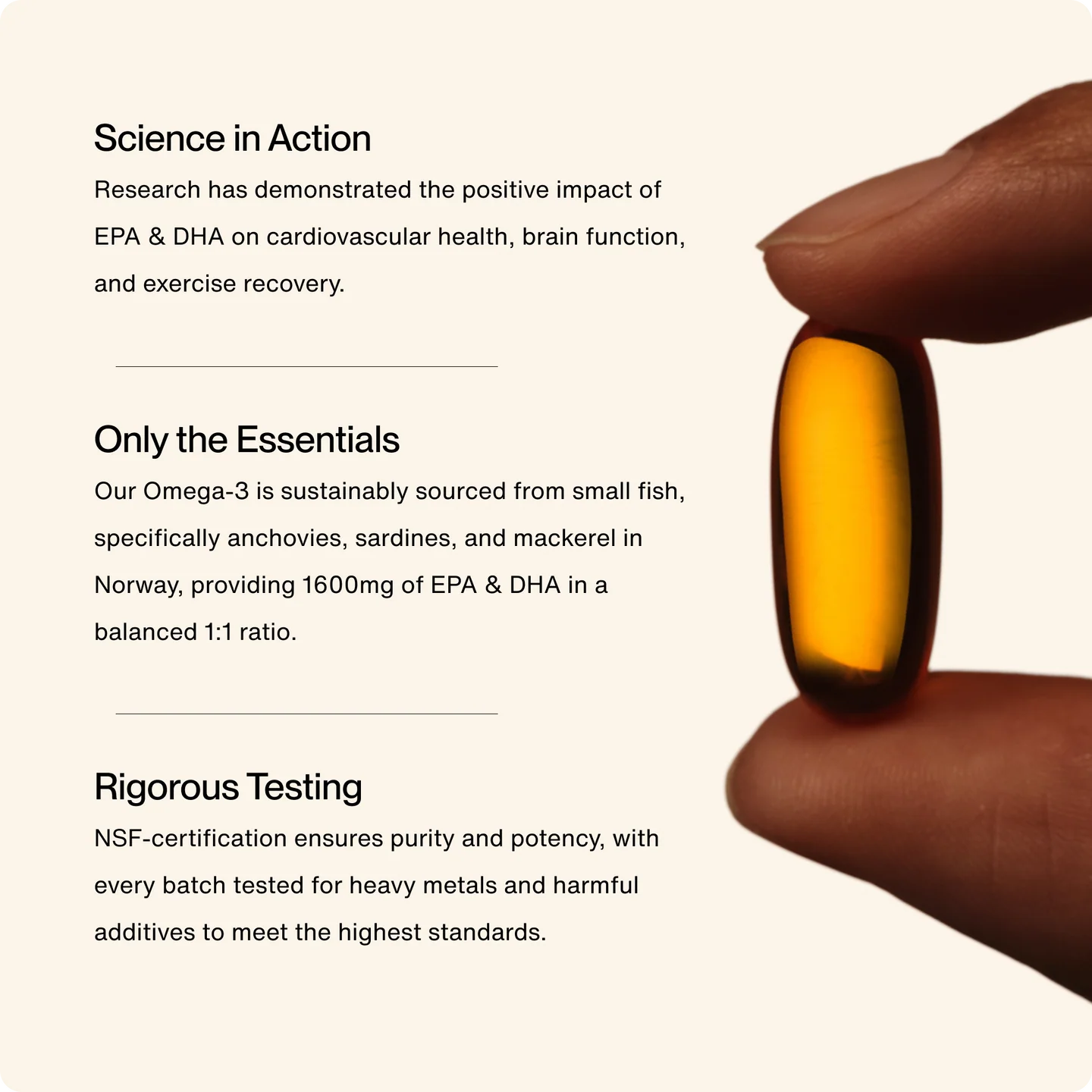 Momentous Omega-3 60 Count