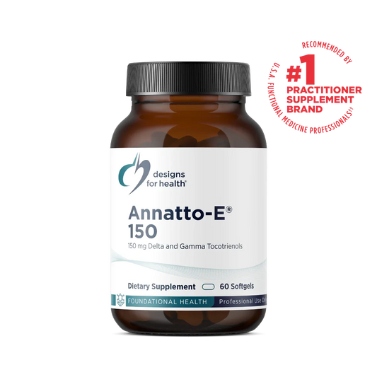 Designs for Health Annatto-E 150 — Tocotrienoles 150 mg · 60 cápsulas blandas