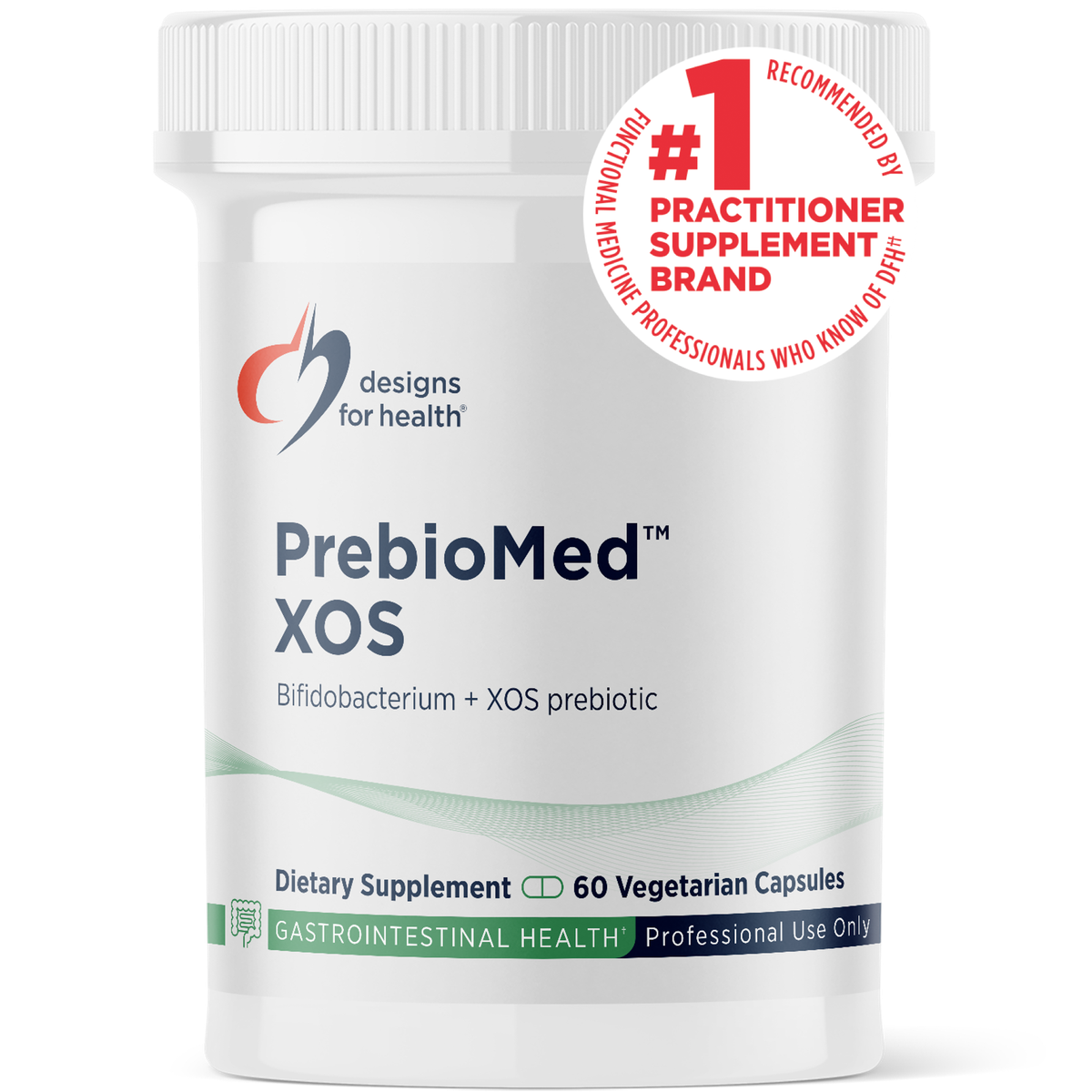 Designs for Health PrebioMed XOS, 60 cápsulas