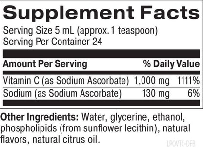 Supplement Facts — etiqueta oficial