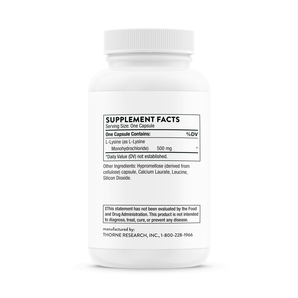Thorne Lysine 500 MG
