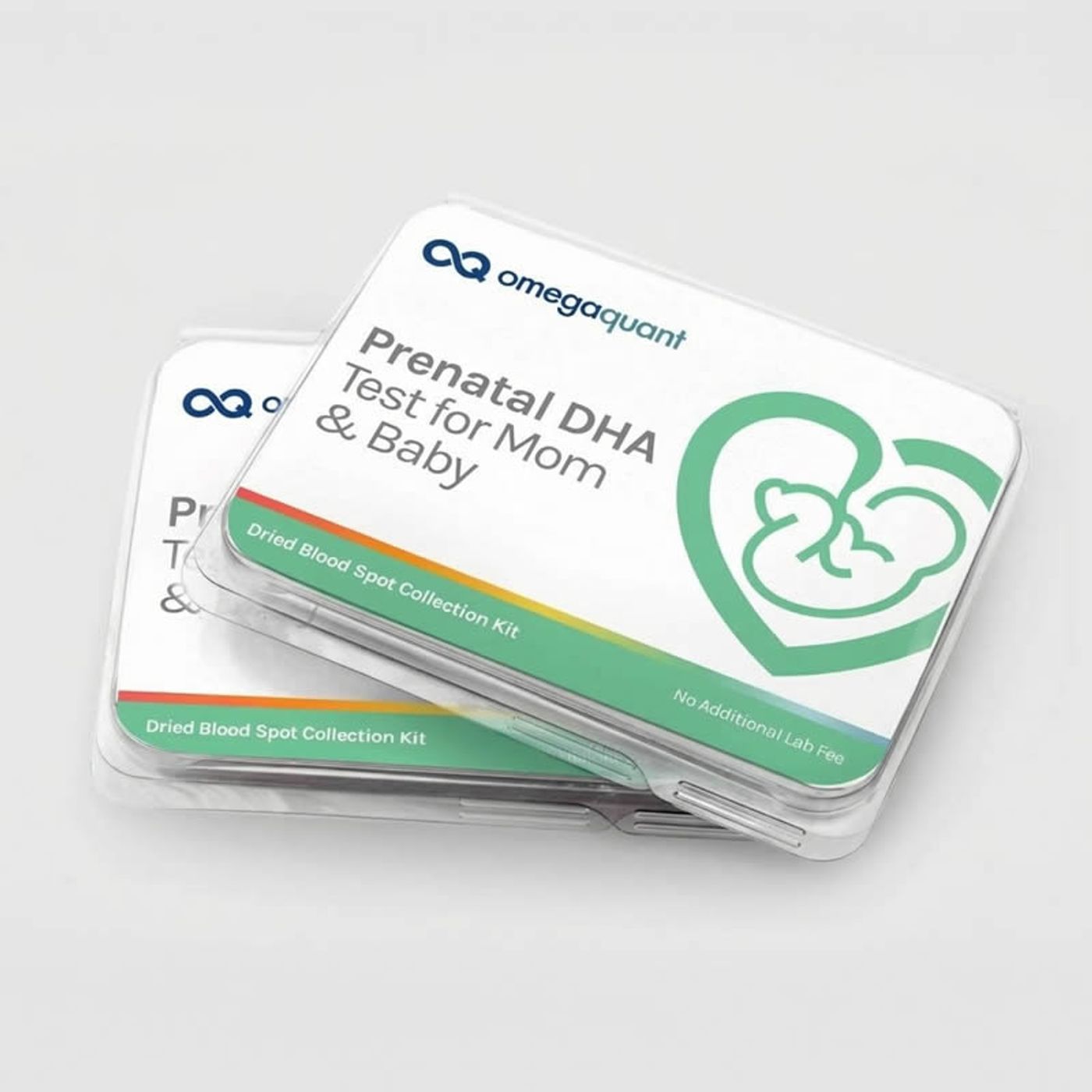 OmegaQuant Prenatal DHA Test — kit domiciliario para medir DHA en sangre durante el embarazo