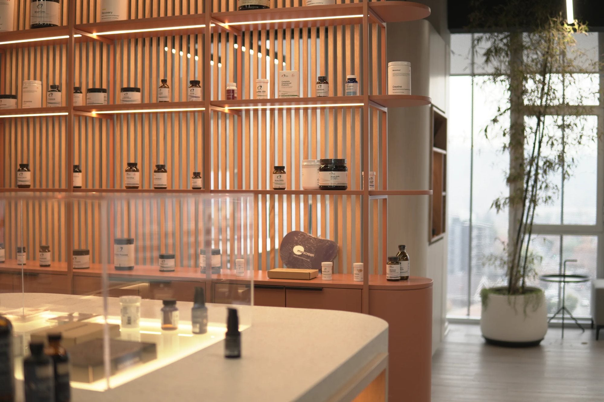 Showroom de Omics en Vitacura
